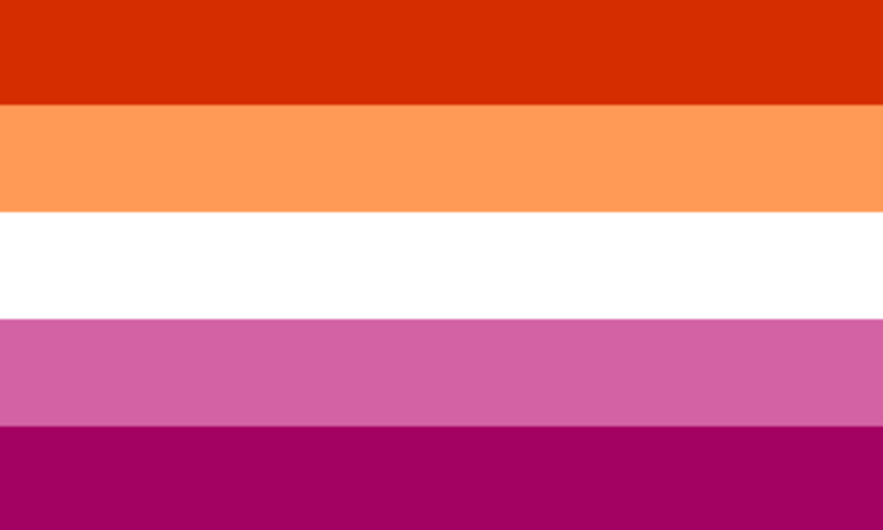 QueerEvents.ca - Queer Flags - Lesbian Flag Image
