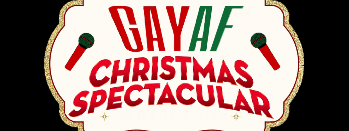 QueerEvents.ca - Toronto event listing - GayAF - Christmas Spectacular 2019 show banner