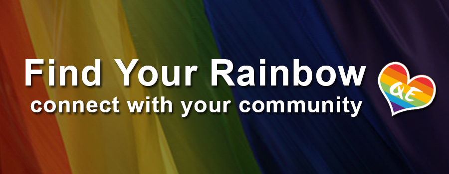 QueerEvents.ca - Find Your Rainbow - Banner