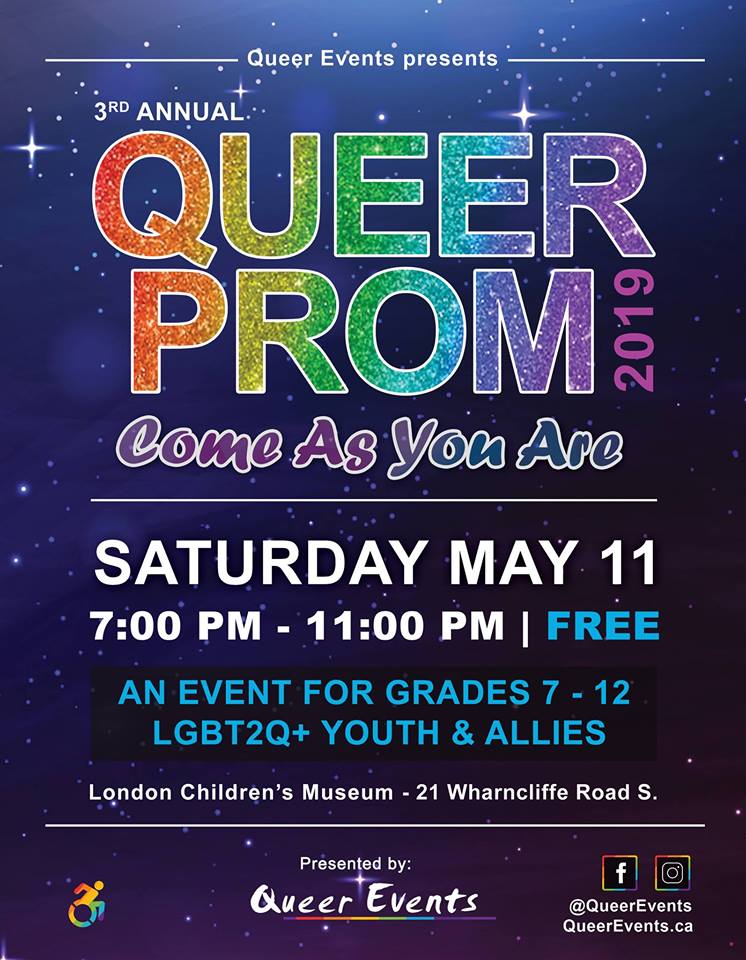 Queer Events - Queer Prom 2019 Poster