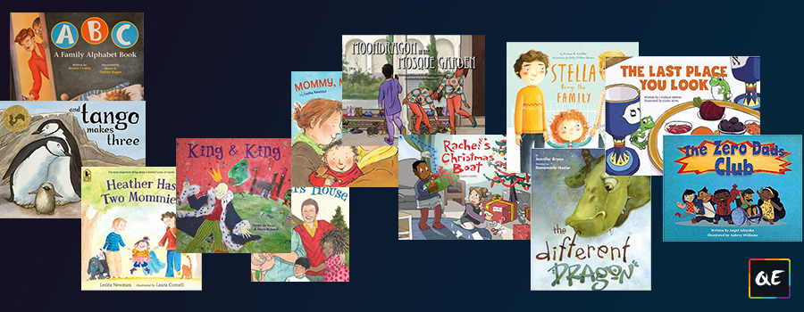 QueerEvents.ca - 14 Books Showing Queer Families - Post Banner