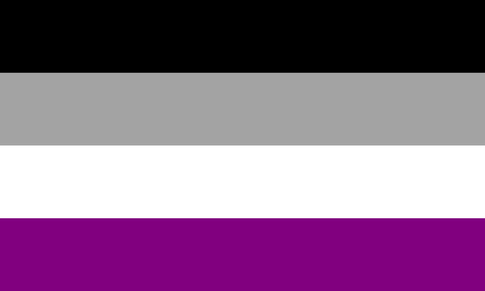 QueerEvents.ca - Queer Flags - Asexual Flag Image