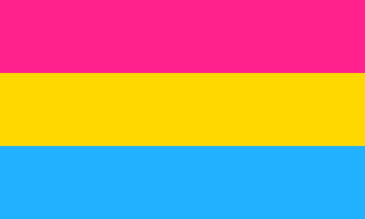 QueerEvents.ca - Queer Flags - Pansexual Flag Image