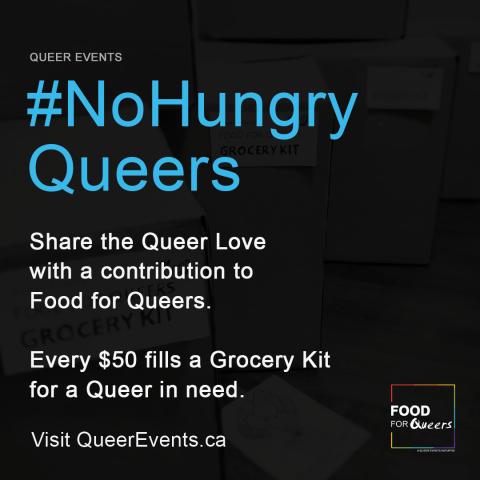 QueerEvents.ca - Supprot Food for Queers