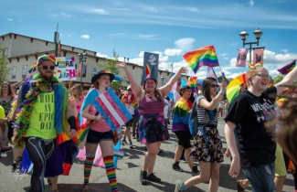 QueerEvents.ca - queer history - yukon pride march 2012