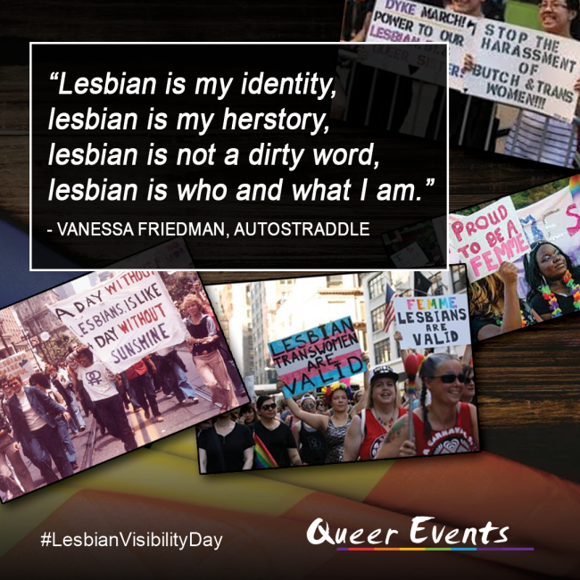 QueerEvents.ca - Lesbian Visibility Day